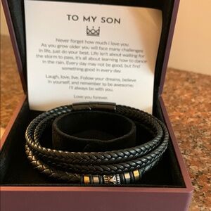 Leather Men’s Bracelet